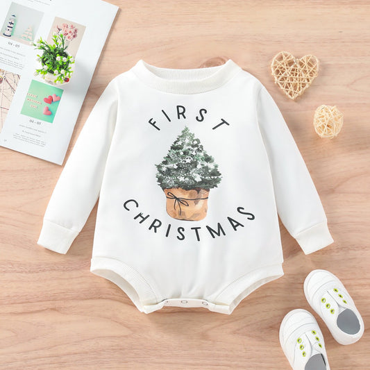 Boys' Fashion Ice Cream Romper Sweater